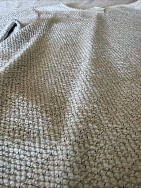 H&M Ivory Knit Long Sleeve Top